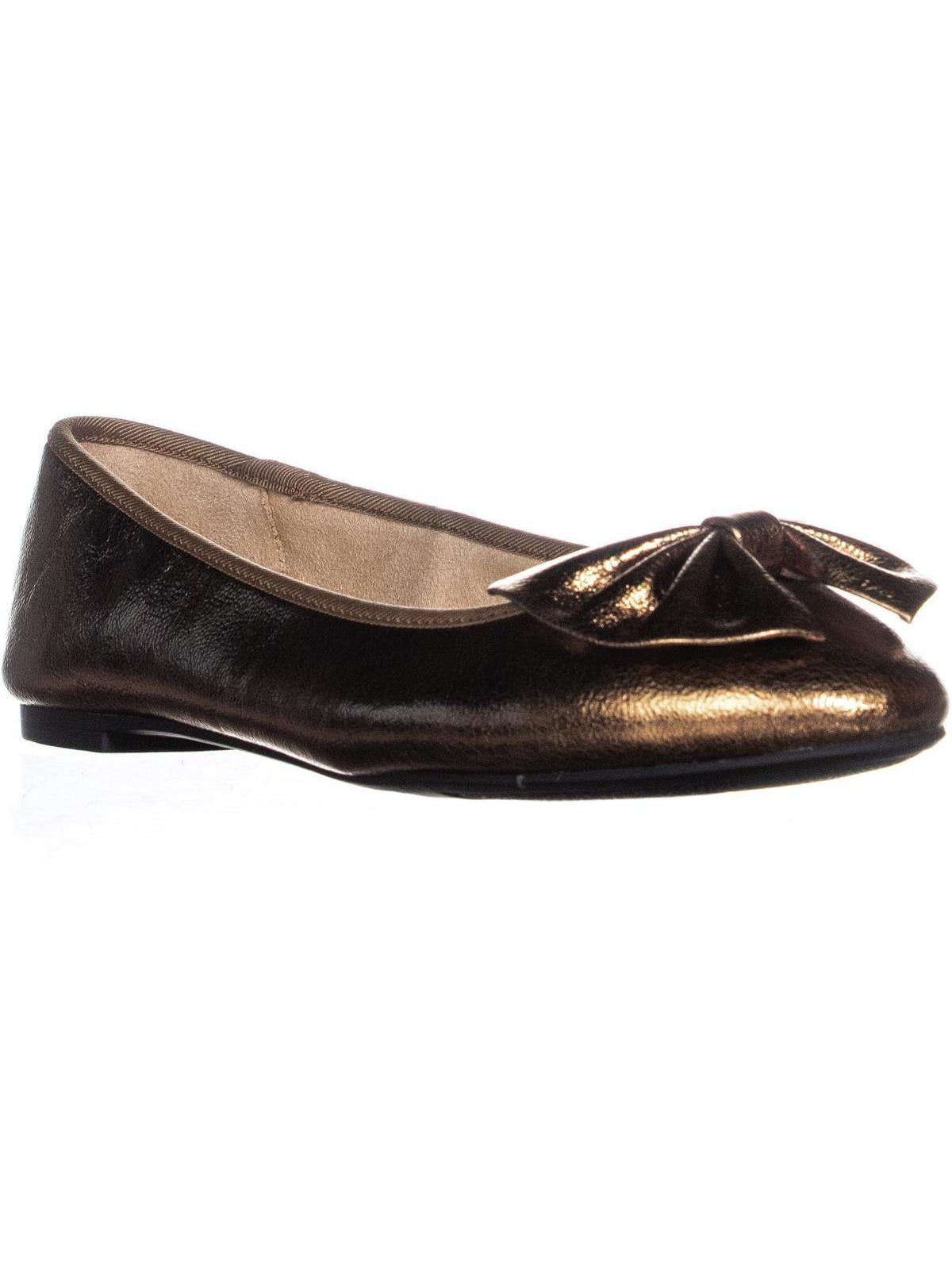 womens bronze flats