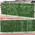 thumbnail image 4 of SPRING PARK 50x100cm Artificial Hedge Ivy Leaf Garden Fence Roll Privacy Screen Balcony Wall Cover, 4 of 7