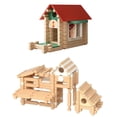 thumbnail image 1 of Luban bloques de construcción de madera para niños, mortaja y espiga, Educación Temprana, casa pequeña, juguetes de construcción multiforma, 1 of 4