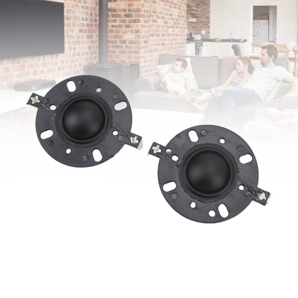 2 Uds 25,5mm Reemplazo Diafragma Tweeter Bobina De Voz Altavoz Bocina DIY Pieza De Reparación Para Tweeter De 4 Pulgadas