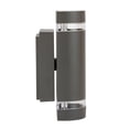 thumbnail image 4 of Lampara de Pared Arbotante TECNOLITE Exterior 100 W 2 Bases Negro, 4 of 6
