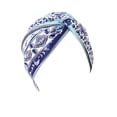 thumbnail image 2 of Jumpingount Sombrero de mujer, gorros de dormir de varios colores, suministros exquisitos para niñas suaves al tacto, diadema de estilo étnico Sombreros Patrón de porcelana, 2 of 6
