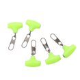thumbnail image 1 of Fishing Line Sinker Connector, High Hardness Sea​Fishing Line Float Connector Eye Catching  for Raft Fishing Large T Type,Small T Type,Rivet Reinforced Straight Type, 1 of 7
