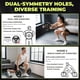 thumbnail image 3 of Juego Barbell AboveGenius de 20,4 kg con barra de 130 cm y pesas ajustables, 3 of 9