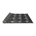 thumbnail image 2 of Ahgly Company Indoor Round Abstract Gray Modern Area Rugs, 7' Round, 2 of 4