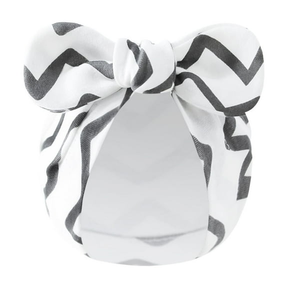 Stretchy Infant Headwrap Bonnet Hat with Decorative bowknot Elastic Turban for Baby 0-3 Month Clothing Accessory Gift