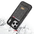 thumbnail image 4 of . Funda MYBAT Bijou tarjetero para iPhone 17 PRO MAX - Negro Brillos, 4 of 7