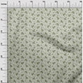 thumbnail image 3 of oneOone Cotton Silk Light Green Fabric Florals Fabric For Sewing Printed Craft Fabric By The Yard 42 Inch Wide, 3 of 4