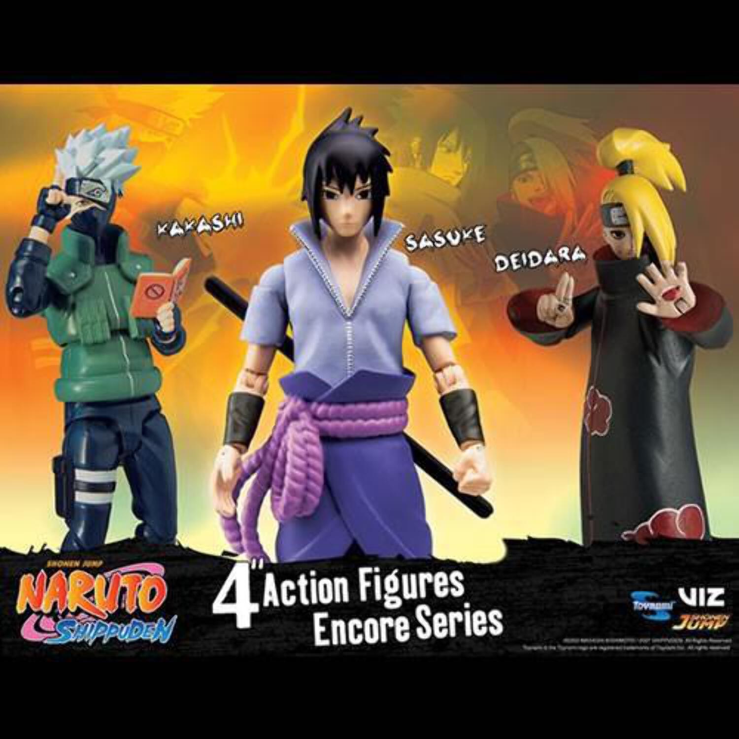 Naruto Figures Sasuke of Naruto Shippuden Poseable Figures Encore