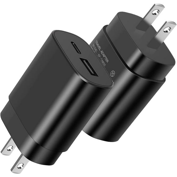 Cargador Samsung de 25 W de carga rápida tipo C de doble puerto S22/S20