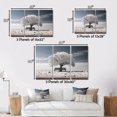 thumbnail image 4 of Designart Large Tree black framed wall art, Grey White Tree Contemplation , Trees framed wall art decor, Grey Traditional black framed wall art, 44x34 inches black frame, 4 of 5