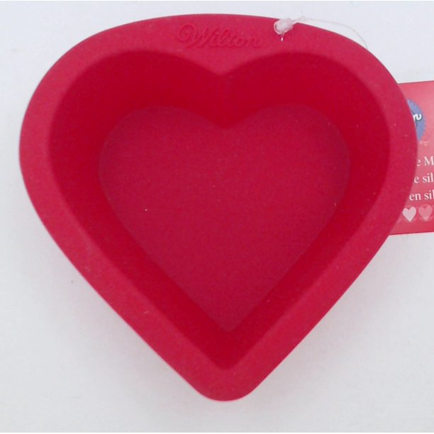 Wilton Silicone, Red Mini Heart Mold, 21053112