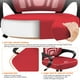 thumbnail image 4 of Silla de oficina Yaheetech, moderna, ergonómica, con respaldo medio, roja, 4 of 9