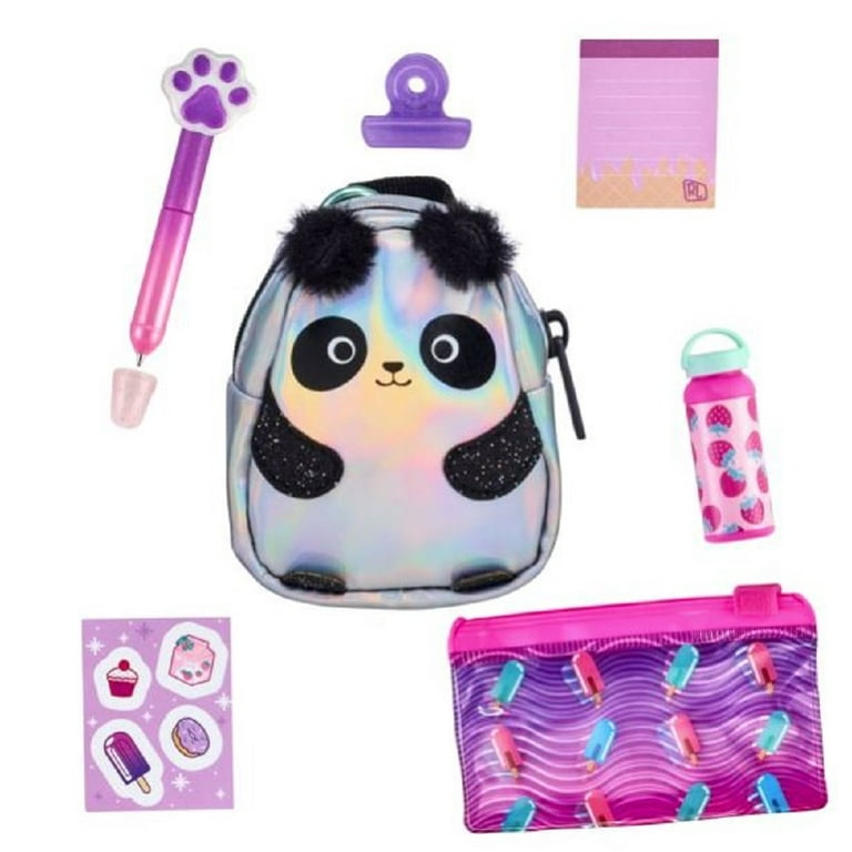Backpacks Real Little PANDA Back Pack Mini Size Series 3 Stocking Stuffers  - Walmart.com