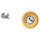 thumbnail image 1 of Figura artística de animal y reloj de pared silencioso contemporáneo para dormitorio, sala de estar, oficina, cocina, comedor, regalo de inauguración, 1 of 8