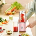 thumbnail image 6 of HBYJLZYG Personal Size Smoothie Blender Cup, USB-C Rechargeable & Powerful 6-Blade System, Ideal for Protein Shakes, Juices, and Travel, 6 of 8
