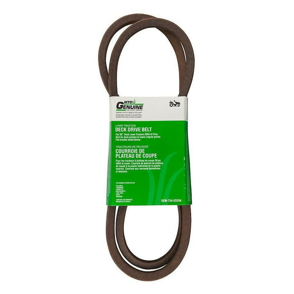 MTD Replacement 38-inch Lawn Tractor Deck Drive Belt (2004 And Prior)