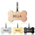 thumbnail image 4 of Dog Tag - Personalized Bone Shaped Dog Tags for Dogs, Stainless Steel Dog Cat Pet ID Tags, Laser Engraved on Both Side, Easy to Read, 4 of 10