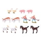 thumbnail image 4 of Figuras de granja Gloria estatuas de animales PVC regalo ideal 6,3 cm x 1,2 cm x 5,6 cm, 4 of 9
