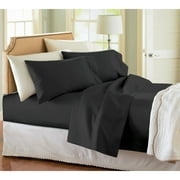 Better Homes & Gardens Wrinkle-Free 300 Thread Count Solid Bed Sheet Set, 1 Each