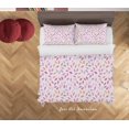 thumbnail image 3 of 3D Rojo Púrpura Hojas Funda de edredón Set Ropa de cama Set Funda Nórdica Fundas de almohada Sf32, 3 of 3