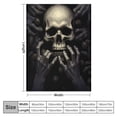 thumbnail image 4 of ONETECH Horror Skull Blanket Halloween Scary Hands Super Soft Bedding Throw Blanket Flannelette Blankets Couch Sofa Warm Lightweight for Boys Girls, 4 of 6