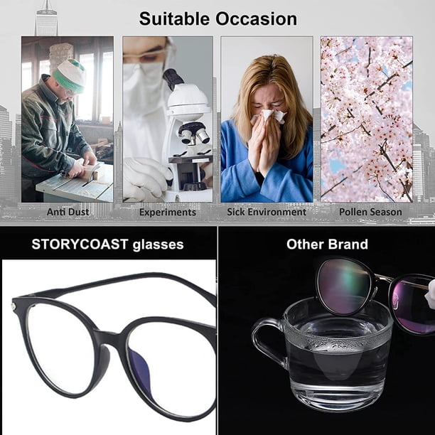 Gafas De Protección Contra Rayos X Con Plomo 0.5 Mmpb - Para Radiología, Nuclear, Seguridad Radiológica