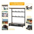 thumbnail image 3 of EasyPAG Coffee Pod Drawer Holder 50 Capacity K Cup Storage Organizer, Pantry Organizer for Tea Bag/Syrup Packets/Coffee Mugs, Coffee Bar Decor Station Organizer for Countertop, Black, 3 of 7