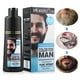 thumbnail image 1 of Beard Dye for Men Beard Coloring Instant Black for Fast, 2 in 1 Permanent Black Hair Dye Shampoo for Beard&Hair,Protect Beards,Soften Shine Condition,200ml,Black, 1 of 1