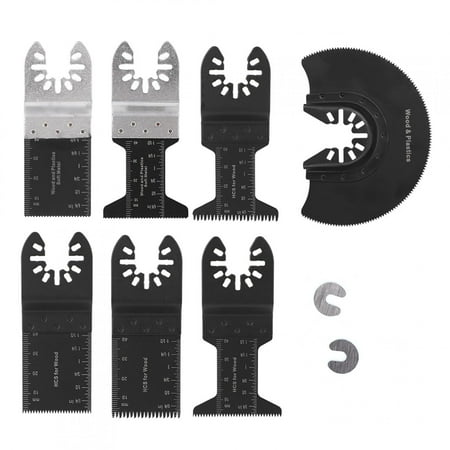 

2024 52PCS High-Carbon Steel Saw Blades Oscillating Multi Tool Accessories Kit for Home DIY