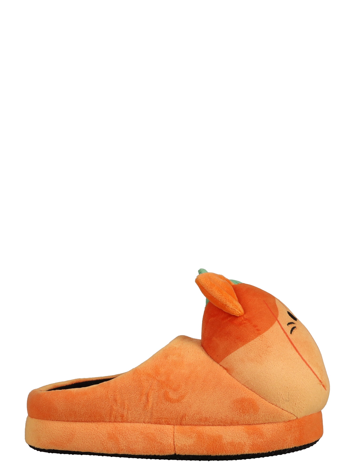 Toddler, Little & Big Kids Squishmallows Cam the Cat Orange Pumpkin Halloween Slipper