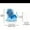 A, variant on hulanddfd Acrylic Desktop Decor Blue Lions-shaped 2D Flat Display Standee Tabletop Centerpiece Deractive Figurine for Desktop Shelves Side Tables