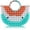 OrangeWhiteTeal, variant on New Fidget Popit Pushit Bubble Stress Reliever Sensory Handbag/Shoulder Bag/Purse/Tote/Toy For Girls, Teens, & Women