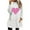 White winter tops, variant on Holiday Usmixi Womens Fleece Sweatshirt Winter Womens Thickened Plush Pullover Sweater Long Sleeve Crewneck Cozy Sherpa Sweatshirt Fashion Heart Print Graphics Pocket Coat Tops Big Saving