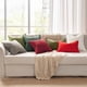 thumbnail image 5 of Fundas de Almohada Decorativas MIULEE Paquete de 2 46x46 cm Rojo, 5 of 7