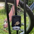 Key Lock Box Labels Iron Lock Large Portable Key Lock Box with 4-Digit Combination ...