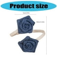 thumbnail image 5 of Flexible Rope Curtain Clip Floral Twist Tiebacks Window Drapery Accessories, 5 of 15