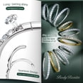thumbnail image 4 of G23 Titanium CZ Nose Rings Hoops - 20G/18G/16G/14G Septum Rings Nose Hoop Clicker Cartilage Earring for Women Helix Rook Tragus Conch Piercing Jewelry Daith Ring Silver/14k Gold Plated, 4 of 6