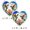 A124 B 7.9" 2Pack, variant on 2Pcs DIY Acrylic Puzzle Window – & Theme – Create A Dreamy Light And Shadow For Your Home (20cm/7.4inch) Hangs