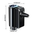 thumbnail image 4 of weibbin Désodorisant Intelligent pour Voiture 10ML - Diffuseur d'Arôme Rechargeable, 3 Niveaux Réglables avec Trois Arômes Intelligents pour Voiture, Parfum pour Hommes, 4 of 4