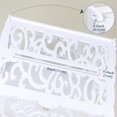 thumbnail image 4 of DIY Wedding Card Box with Slot PVC Hollow Wedding Envelope Box with Lock and Card Sign Money Box Card Box for Wedding Reception Birthday Baby Shower Graduation Party Supplies, 4 of 6