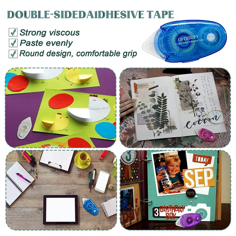 Double-Sided Tape Runner Petite Dots Permanent - Scrapbook