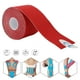 thumbnail image 5 of Vendaje elástico adhesivo deportivo de algodón para lesiones musculares, 5 cm x 5 m, color rojo, 5 of 9
