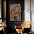 thumbnail image 5 of Epic Art 'Leaf Concept II' by Regina Moore, Acrylic Glass Wall Art, 24"x36", 5 of 8