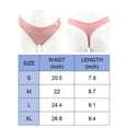 thumbnail image 3 of LAVA 3 PCS Women Cotton Thong Underwear Breathable Soft Stretch Bikini Panties Sexy Low Rise Hipster Cheeky High Cut Panties Green, M, 3 of 9