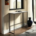 thumbnail image 5 of Abble Sleek Console Table with Marble Stone Top, Compact Entryway Table 36", 5 of 9