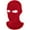 Red, variant on 2-Hole Knitted Full Face Cover Ski Neck Gaiter, Winter Balaclava Warm Knit Beanie for Outdoor Sports (Red)