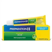 Preparation H Hemorrhoid Cream with Aloe for Multi-Symptom Relief - 1.8 Oz Tube