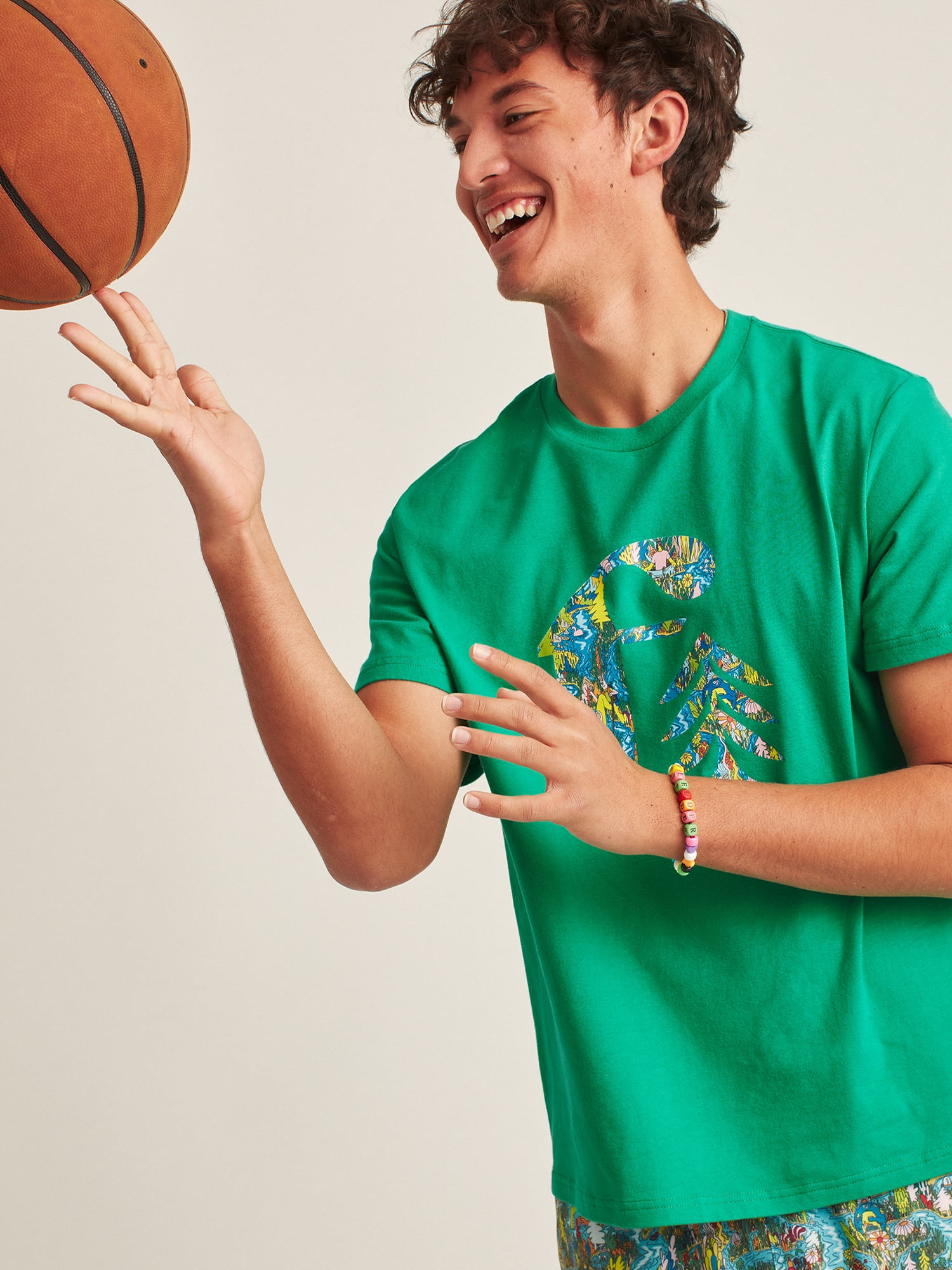 Bonobos Fielder Men's and Big Men's Short Sleeve Logo Tee, up to 3XL