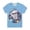 P17 Light Blue, variant on Tfken Soft Tops For Boys Comfy Travel Daily Wear Comfortable Short Sleeve T-Shirts Summer Cartoon Print Graphic Tees Casual Tshirts Kids Cute Clothes Size 1-2 Years